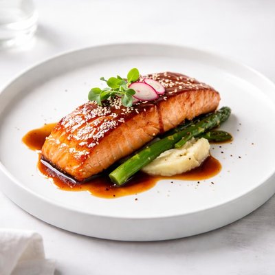 Image of Glazed Salmon Fillet