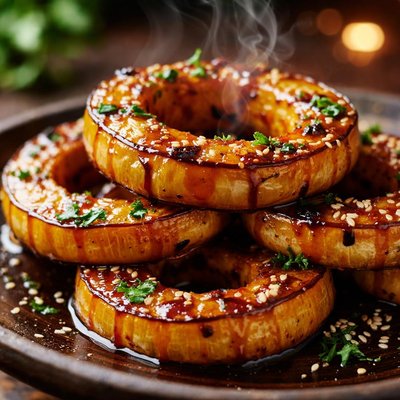 Image of Glazed Squash Rings