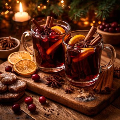 Image of Glhwein Mulled Wine Debrosses Restaurant Berlin