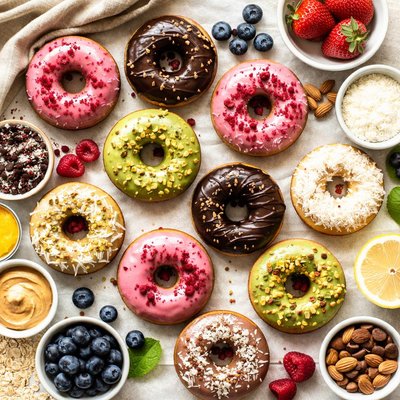 Image of Donas sin soja y sin gluten