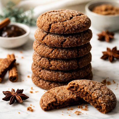 Image of Gluten Dairy Free Molasses Cookies