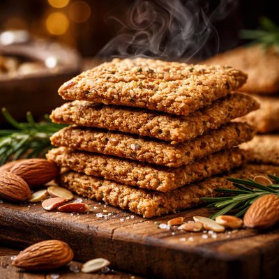 Image of Gluten Free Almond Crackers