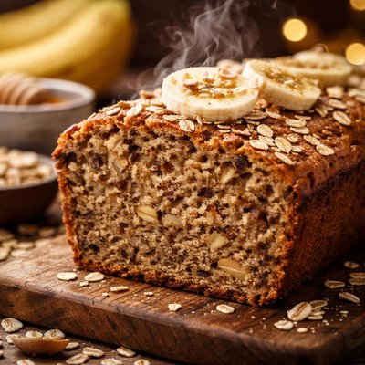 Image of Gluten Free Banana Oat Bread