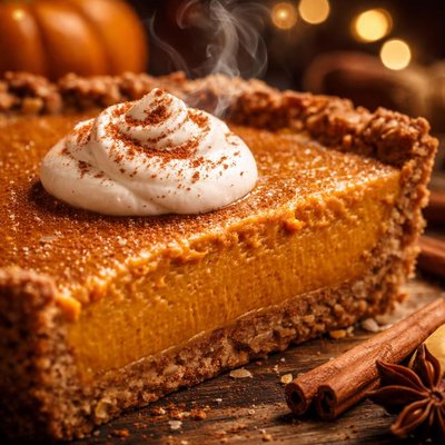 Image of Gluten Free Blender Pumpkin Pie