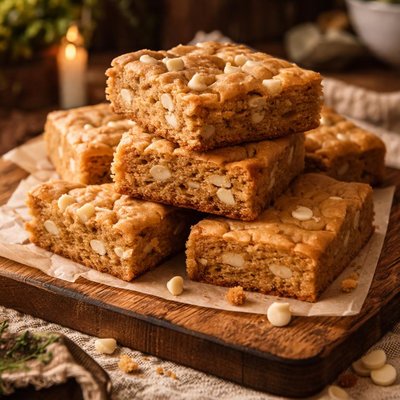 Image of Gluten Free Blonde Brownies