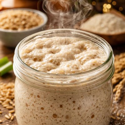 Image of Gluten Free Brown Rice Sourdough Starter
