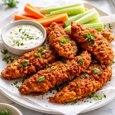 Image of Gluten Free Cajun Buffalo Chicken Tenders