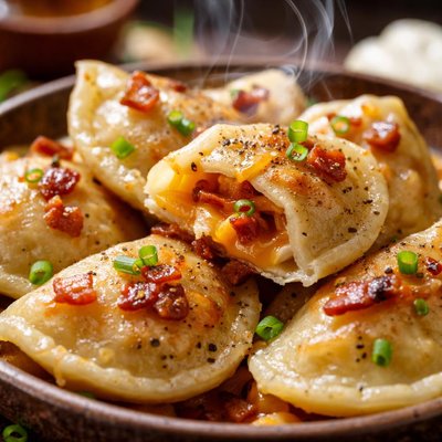 Image of Gluten Free Cheddar Bacon Perogies