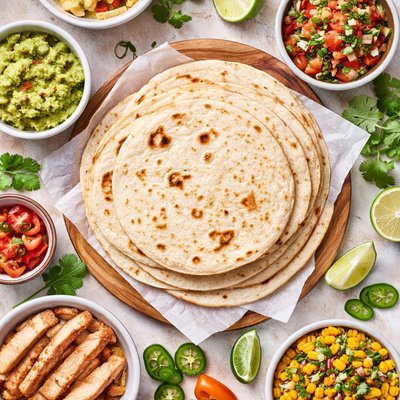 Image of Gluten Free Coconut Flour Tortillas