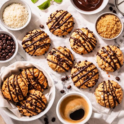 Image of Gluten Free Coffee Macaroons