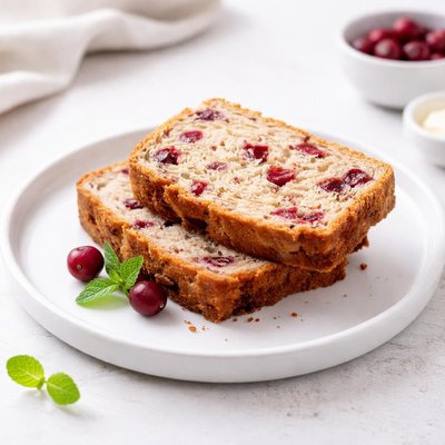 Image of Gluten Free Cranberry Bread