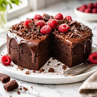 Image of Gluten Free Delirious Chocolate Cake