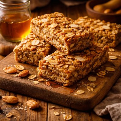 Image of Gluten Free Honey Almond Breakfast Bars