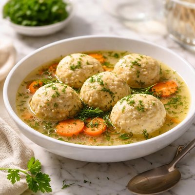 Image of Gluten Free Matzo Balls Kneidlach Passover Soup Dumplings