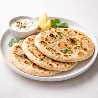 Image of Gluten Free Naan Roti Indian Flat Bread Version 1