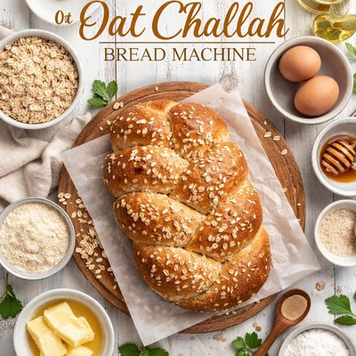 Image of Gluten Free Oat Challah Bread Machine