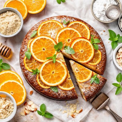 Image of Gluten Free Orange Cake