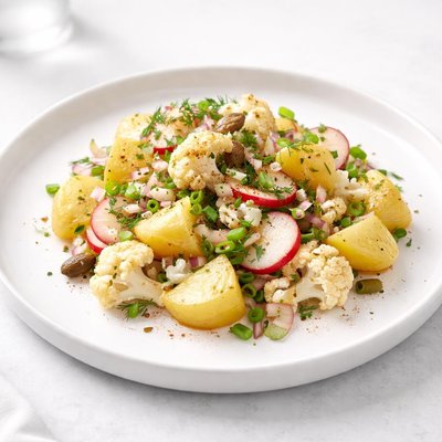 Image of Gluten Free Potato Salad with Cauliflower