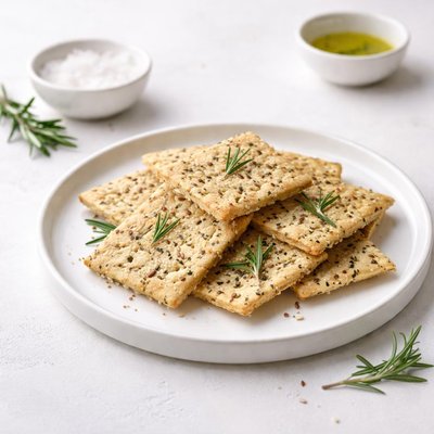 Image of Gluten Free Rosemary Crackers