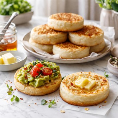 Image of Gluten Free Sourdough English Muffins
