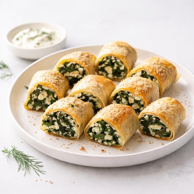Image of Gluten Free Spinach Pie Rolls