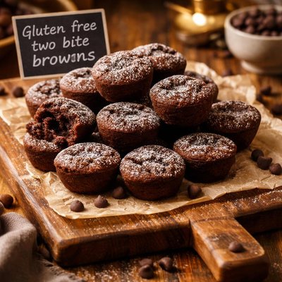 Image of Gluten Free Two Bite Brownies