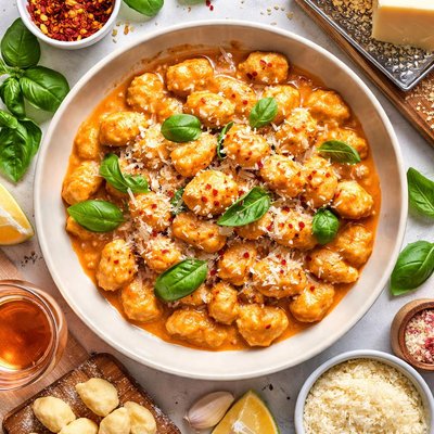 Image of Gnocchi and Spicy Vodka Sauce