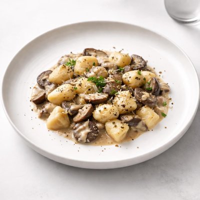 Image of Gnocchi with Mushroom Sauce