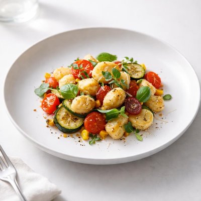 Image of Gnocchi with Summer Vegetables