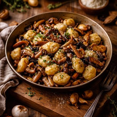 Image of Gnocchi with Wild Mushrooms