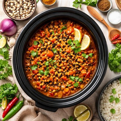 Image of Goan Black Eyed Peas Slow Cooker