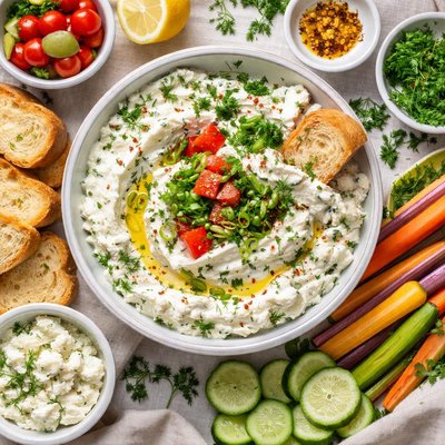 Image of Goat Cheese and Herb Dip