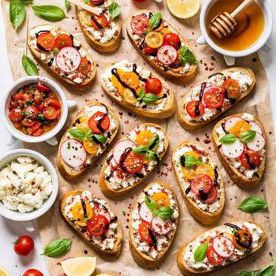 Image of Goat Cheese Crostini