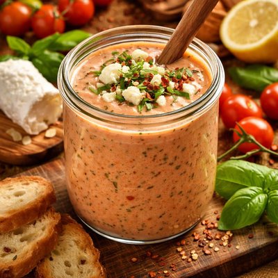 Image of Goat Cheese Tomato Dressing