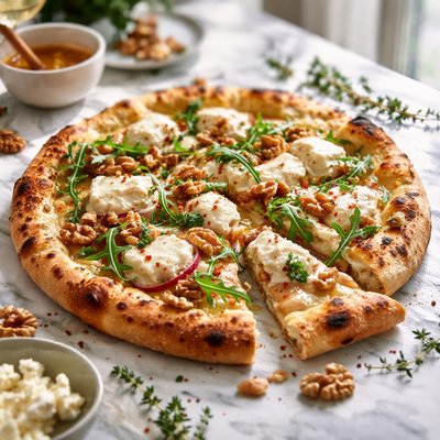 Image of Goat Cheese Walnut Pizza