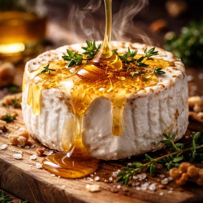 Image of Goat Cheese with Honey