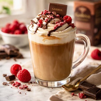 Image of Godiva Chocolate Raspberry Latte