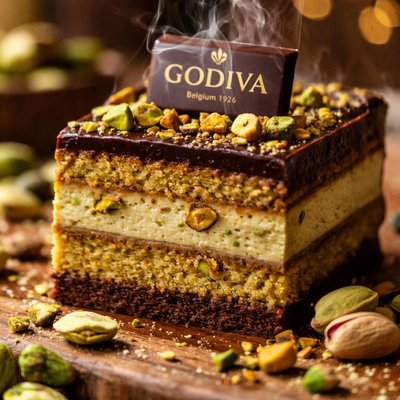 Image of Godiva Pistachio Torte