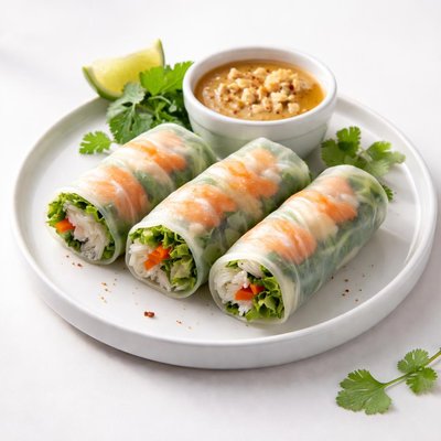 Image of Goi Cuon Vietnamese Soft Shrimp Rolls