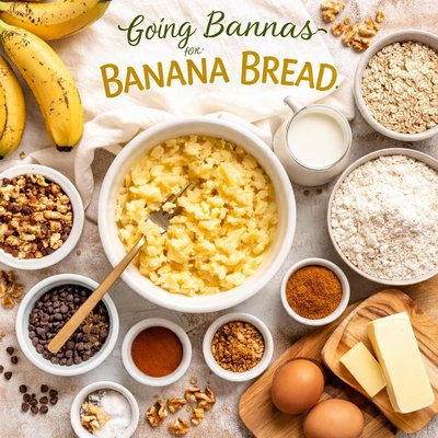 Image of Going Bananas for Banana Bread