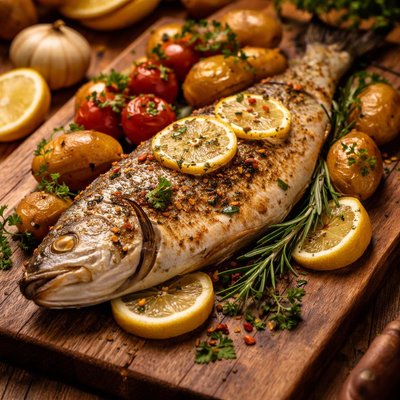 Image of Golden Baked Fish