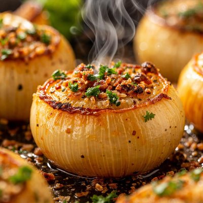 Image of Golden Baked Onions