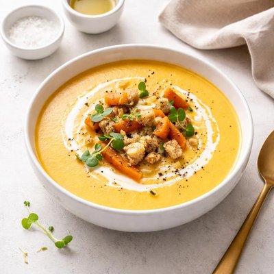 Image of Golden Carrot Potato Soup