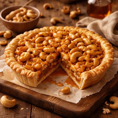Image of Golden Cashew Pie