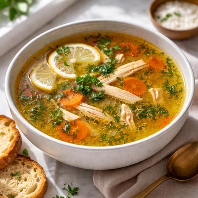 Image of Golden Chicken Bouillon Russian