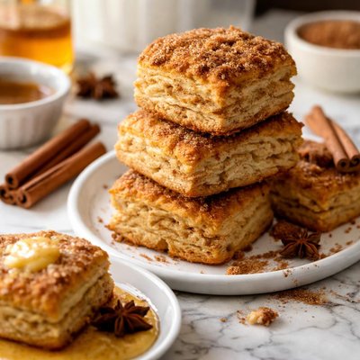 Image of Golden Cinnamon Biscuits
