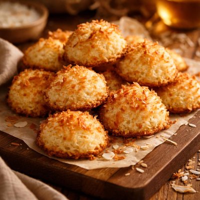 Image of Golden Coconut Macaroons