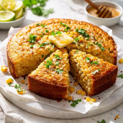 Image of Golden Corn Cake