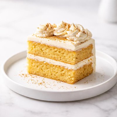 Image of Golden Eggnog Cake