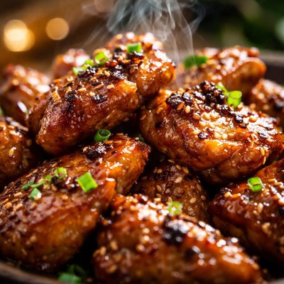 Image of Golden Five Spice Sticky Chicken